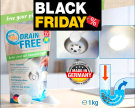 PURE100 DRAIN FREE, drain cleaner powder