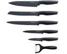 KNIVES NON-STICK COATING  BLACK RL-MB5C