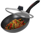 Wok with marble coating RL-FWN28