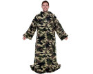 SNUGGIE blanket with sleeves Green Camo